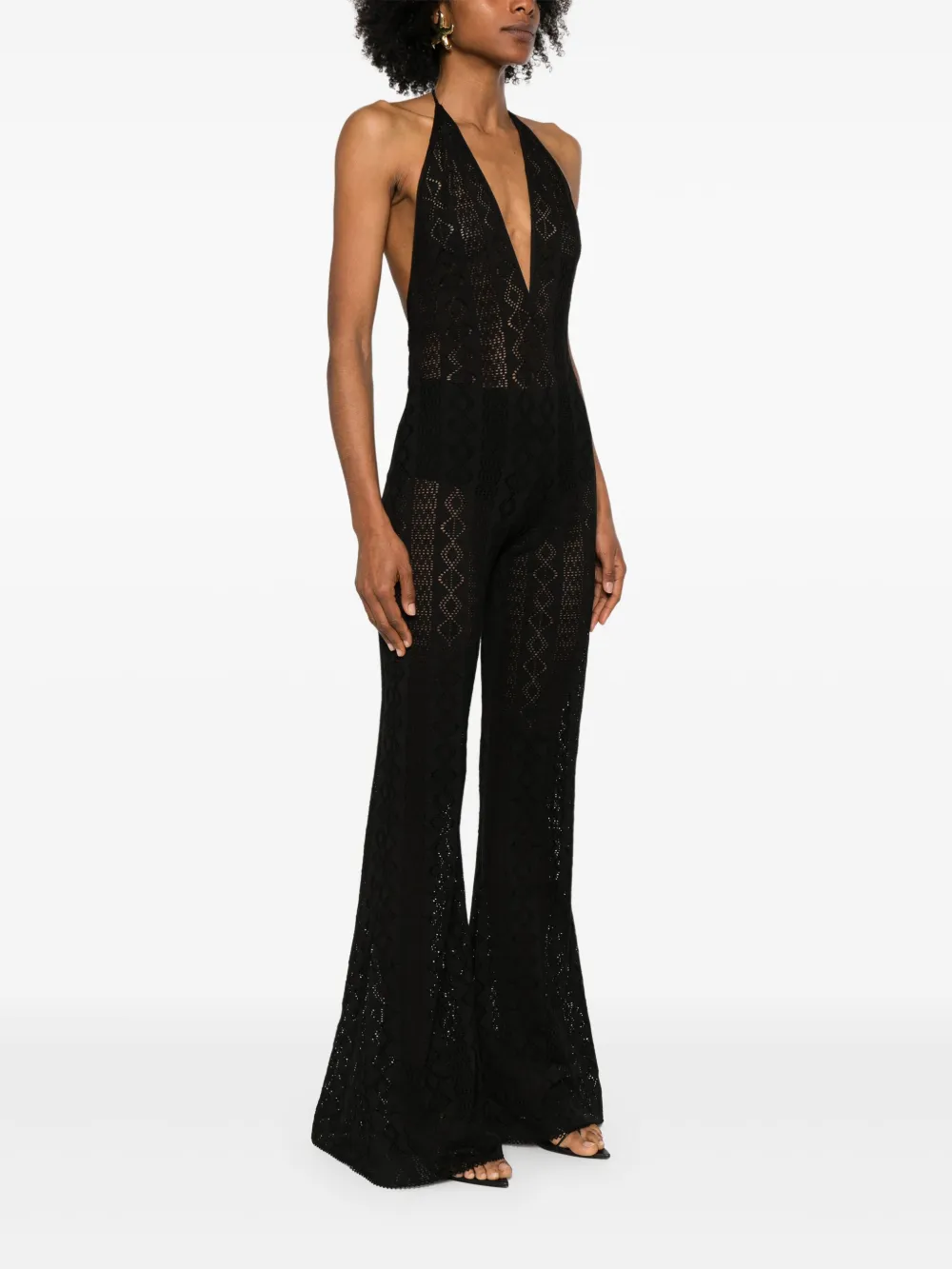THE ANDAMANE New Madonna jumpsuit Zwart