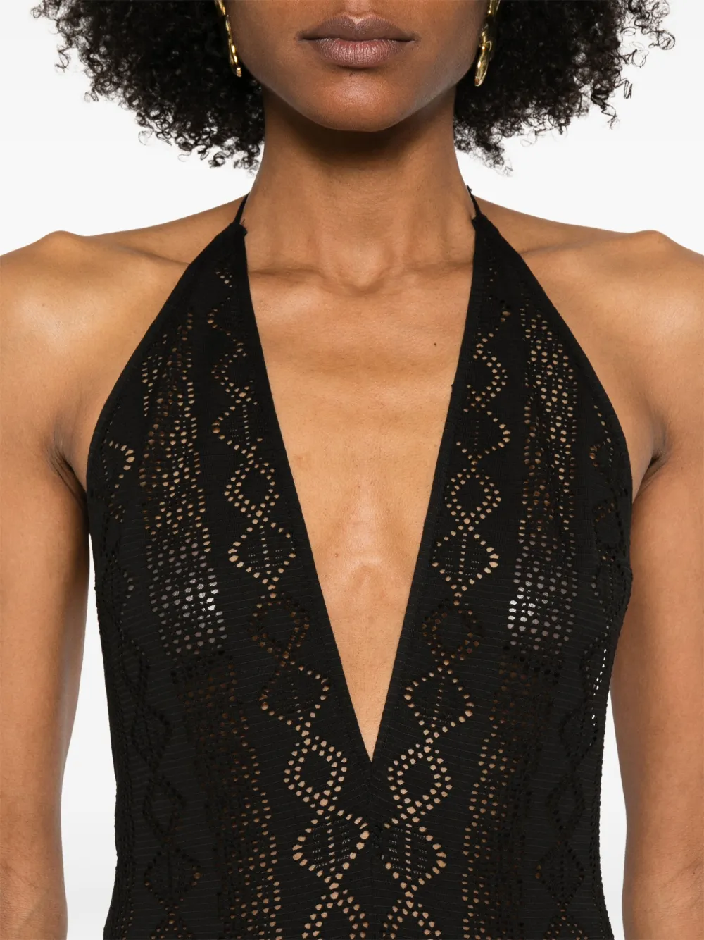 THE ANDAMANE New Madonna jumpsuit Zwart