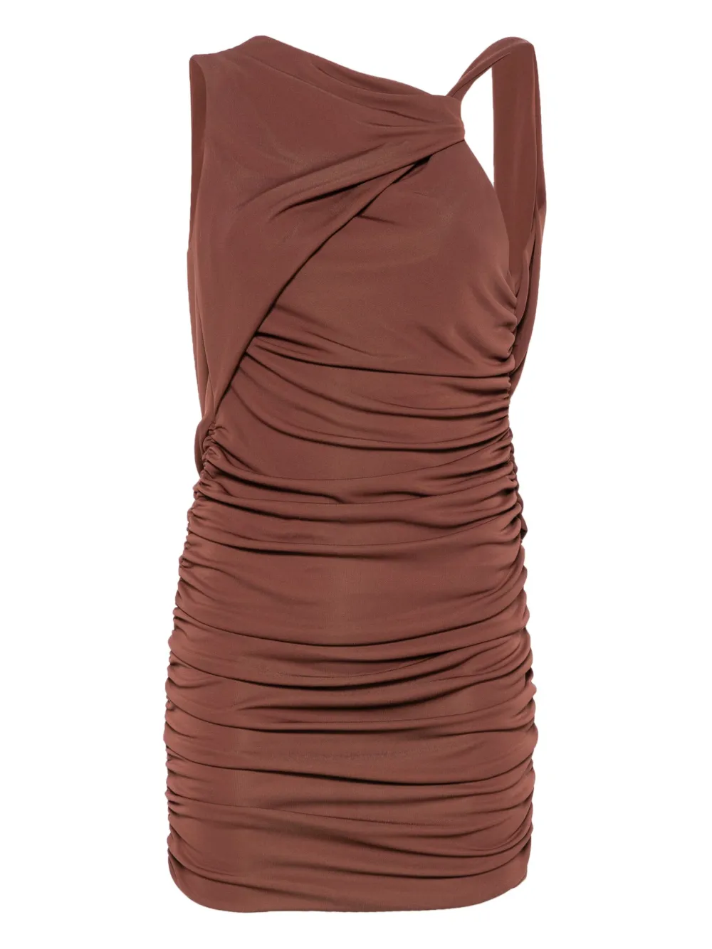 THE ANDAMANE Venere mini-jurk Bruin
