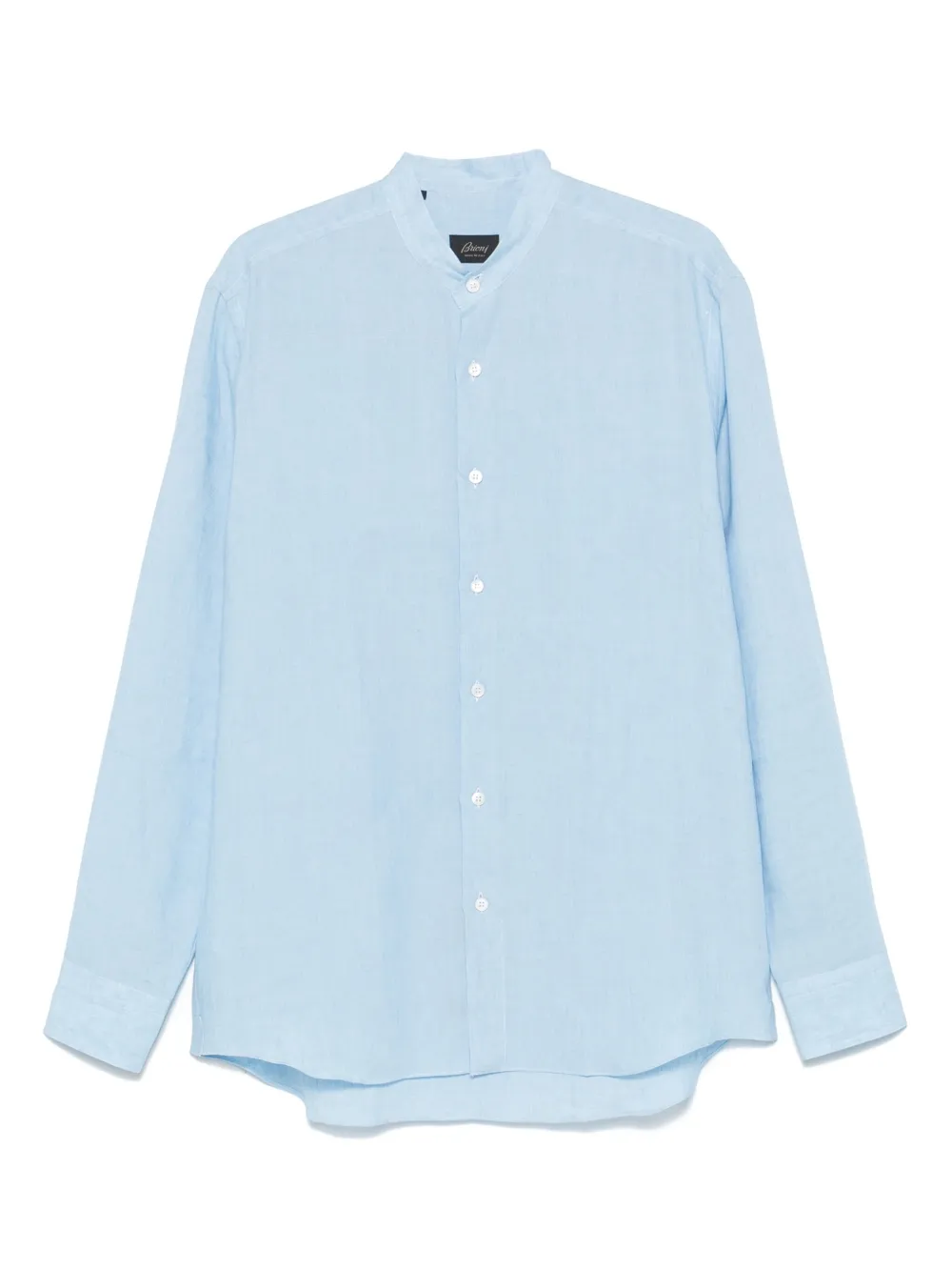 Brioni camisa de lino | azul | Image 1
