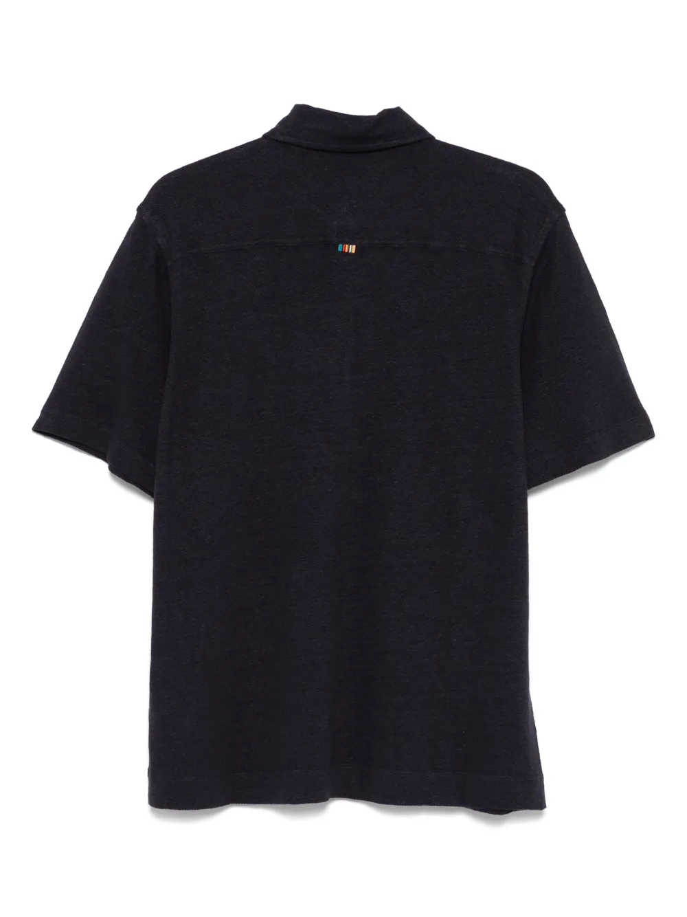 Paul Smith Linnen poloshirt - Blauw
