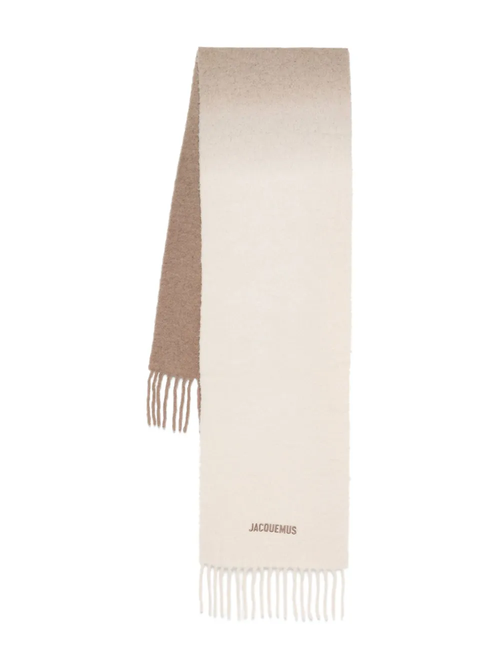 Jacquemus L'écharpe Moisson sjaal Beige