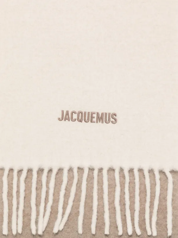 Jacquemus L'écharpe Moisson スカーフ | ニュートラル | FARFETCH JP