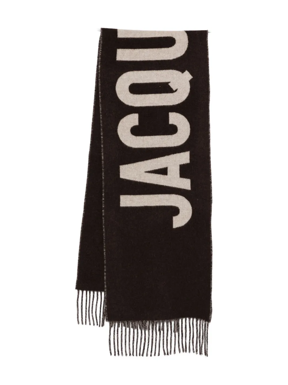 Jacquemus Wollen sjaal Bruin