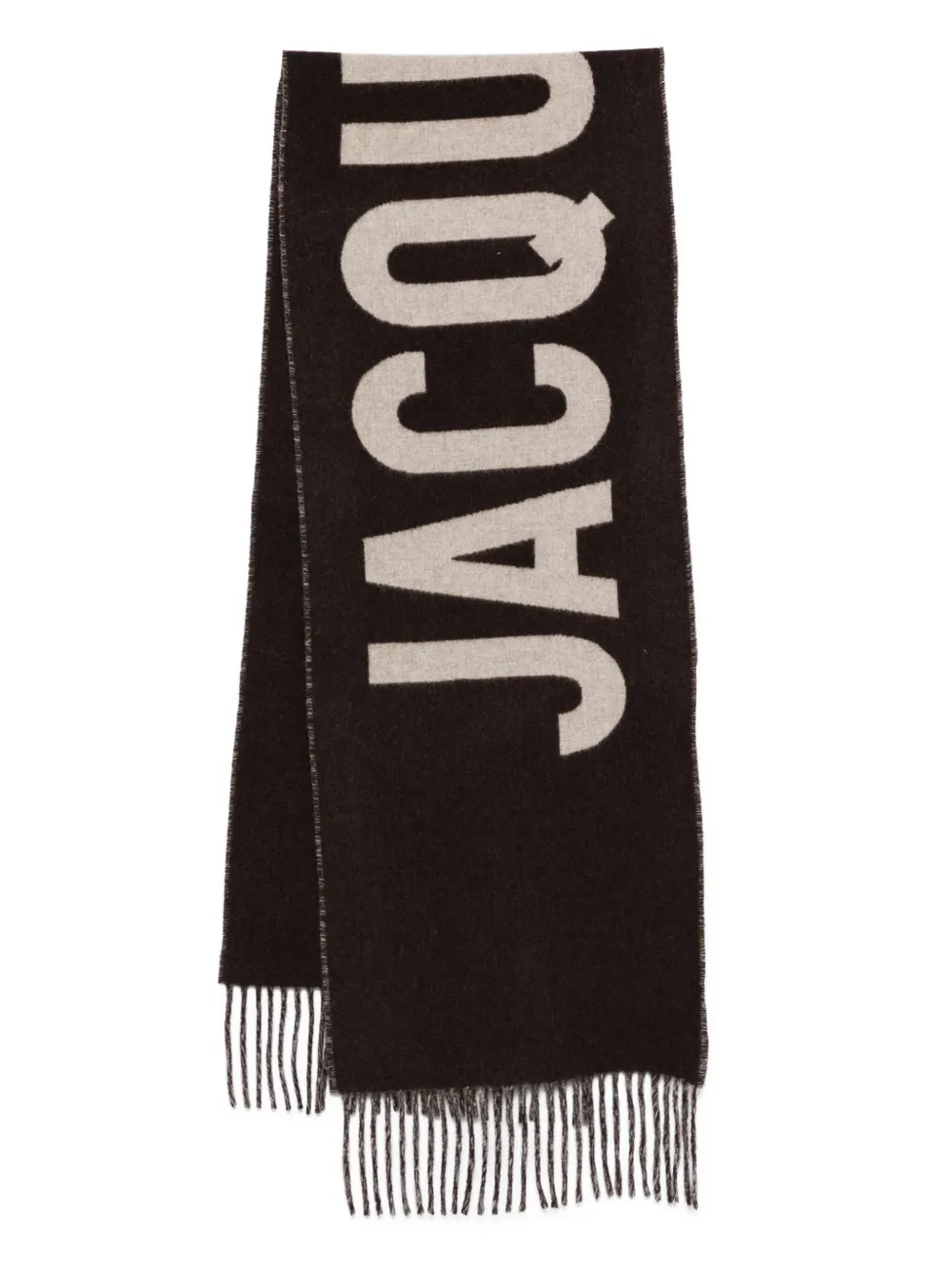 Jacquemus Wollen sjaal Bruin