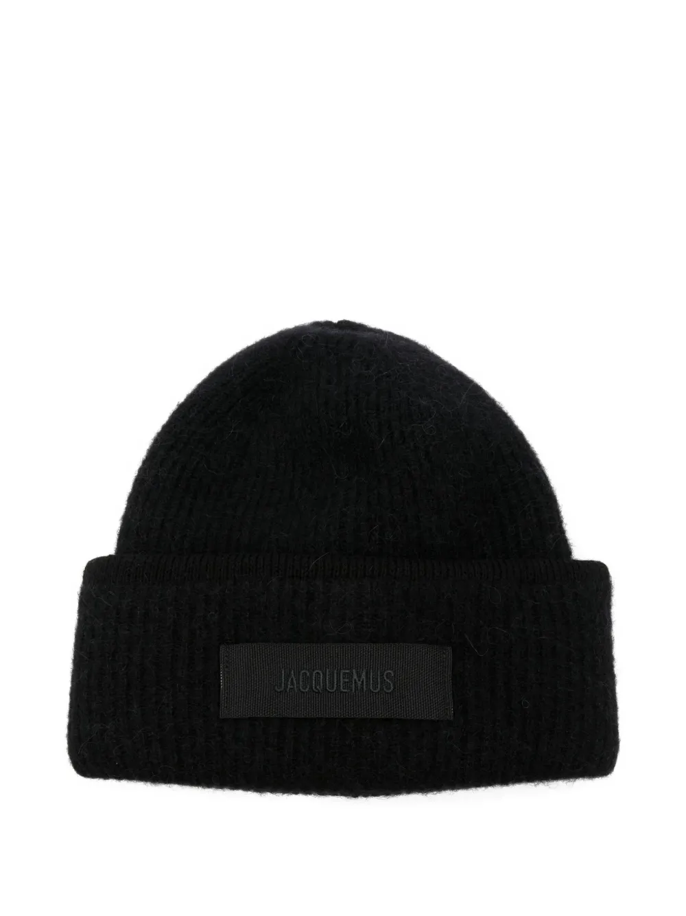 Jacquemus The Gros Grain beanie hat | Black | Image 1