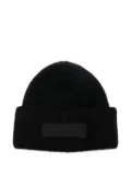 Jacquemus The Gros Grain beanie hat - Black