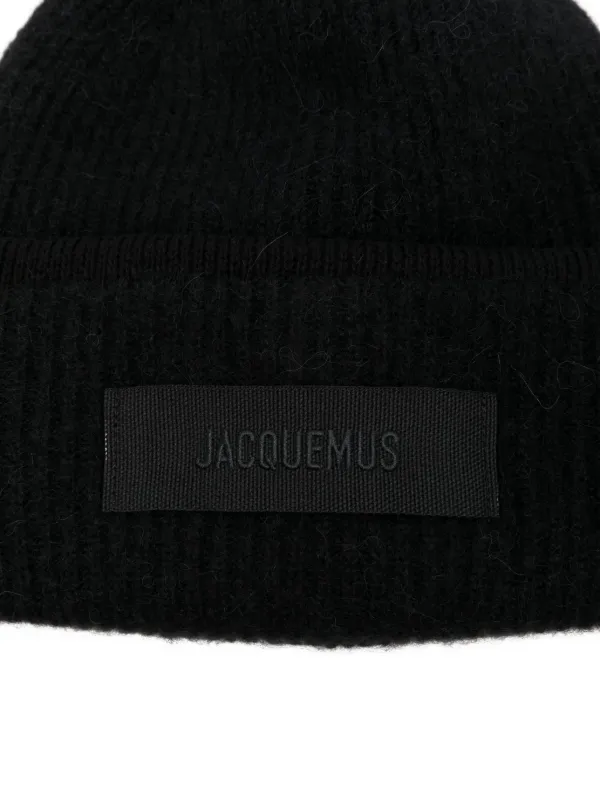 【関税込み】JACQUEMUS ブラック The Gros Grain ビーニー The Gros Grain beanie by JACQUEMUS | Official website