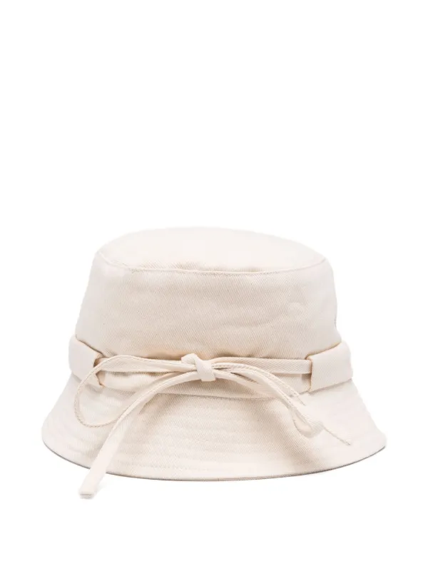 Jacquemus Le Gadjo Bucket Hat | Neutrals | FARFETCH