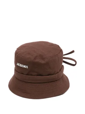 Jacquemus Le Artichaut バケットハット | ブラック | FARFETCH JP
