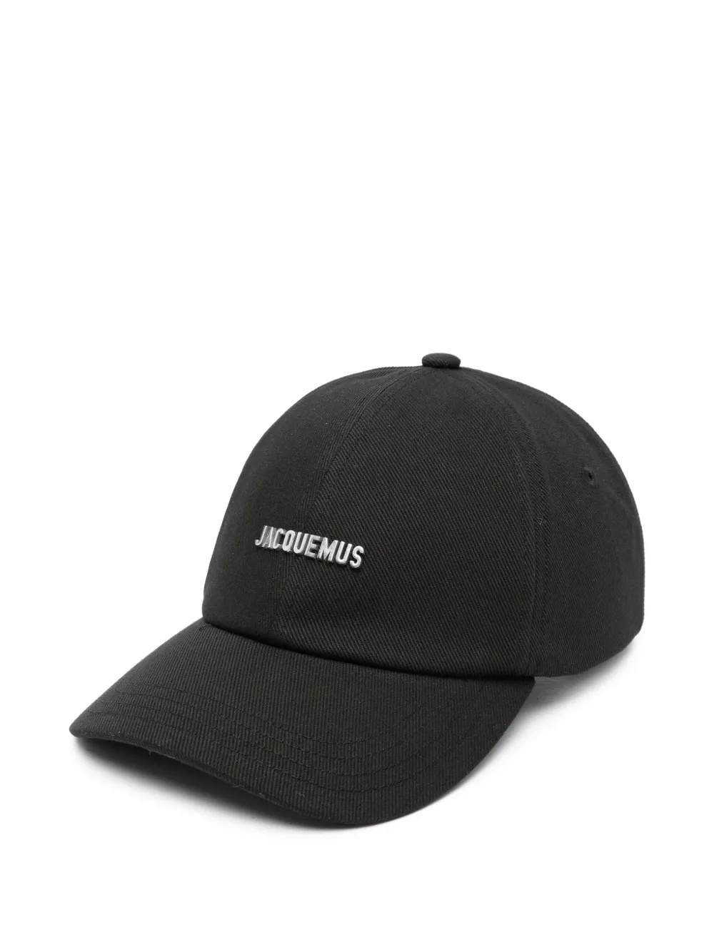 Jacquemus Gadjo Logo Cap In Black