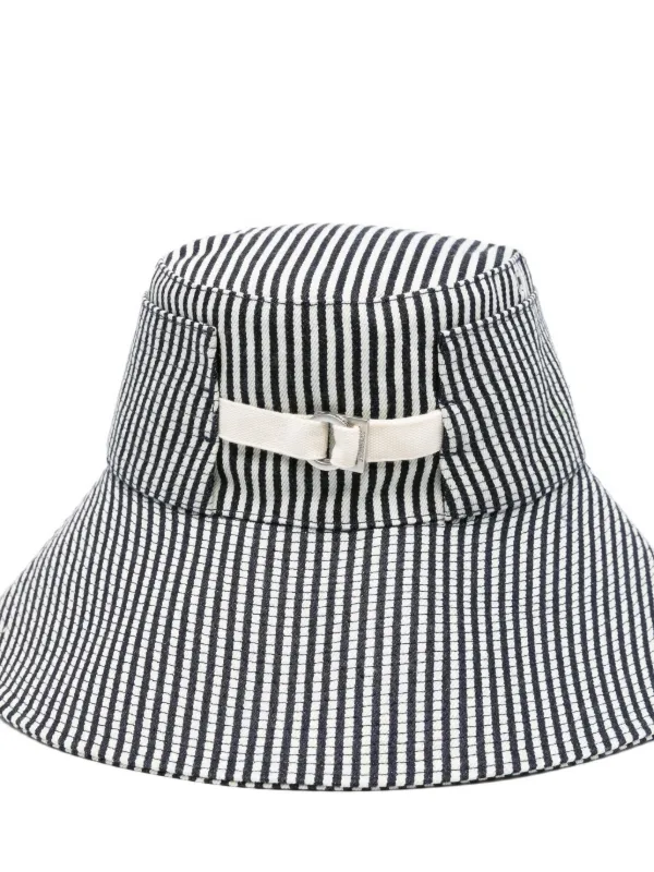 Jacquemus Le Bob De-Nimes Bucket Hat | Blue | FARFETCH