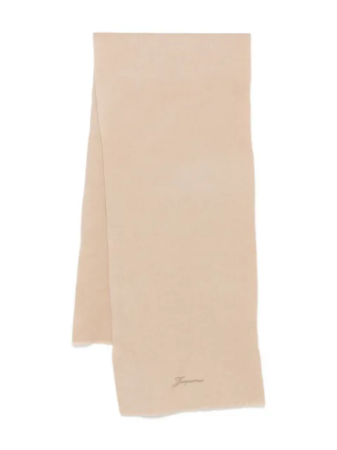 Jacquemus embroidered wool scarf