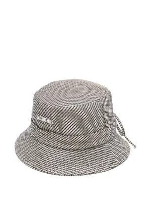 Jacquemus Le Bob Gadjo バケットハット | ブラック | FARFETCH JP