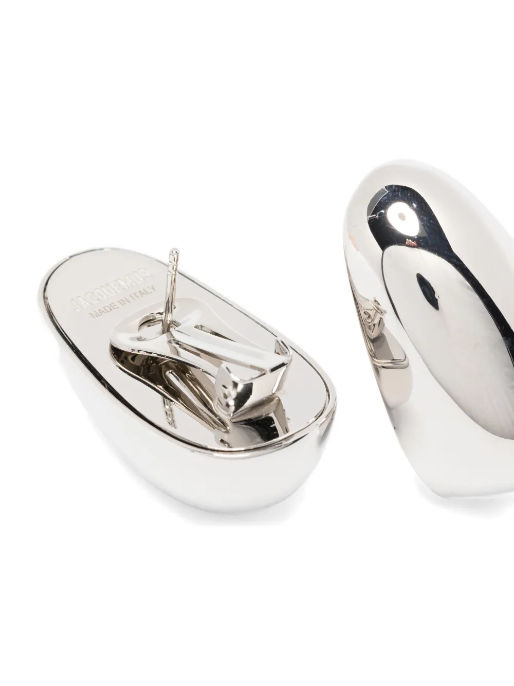 Jacquemus Messing oorbellen - Zilver