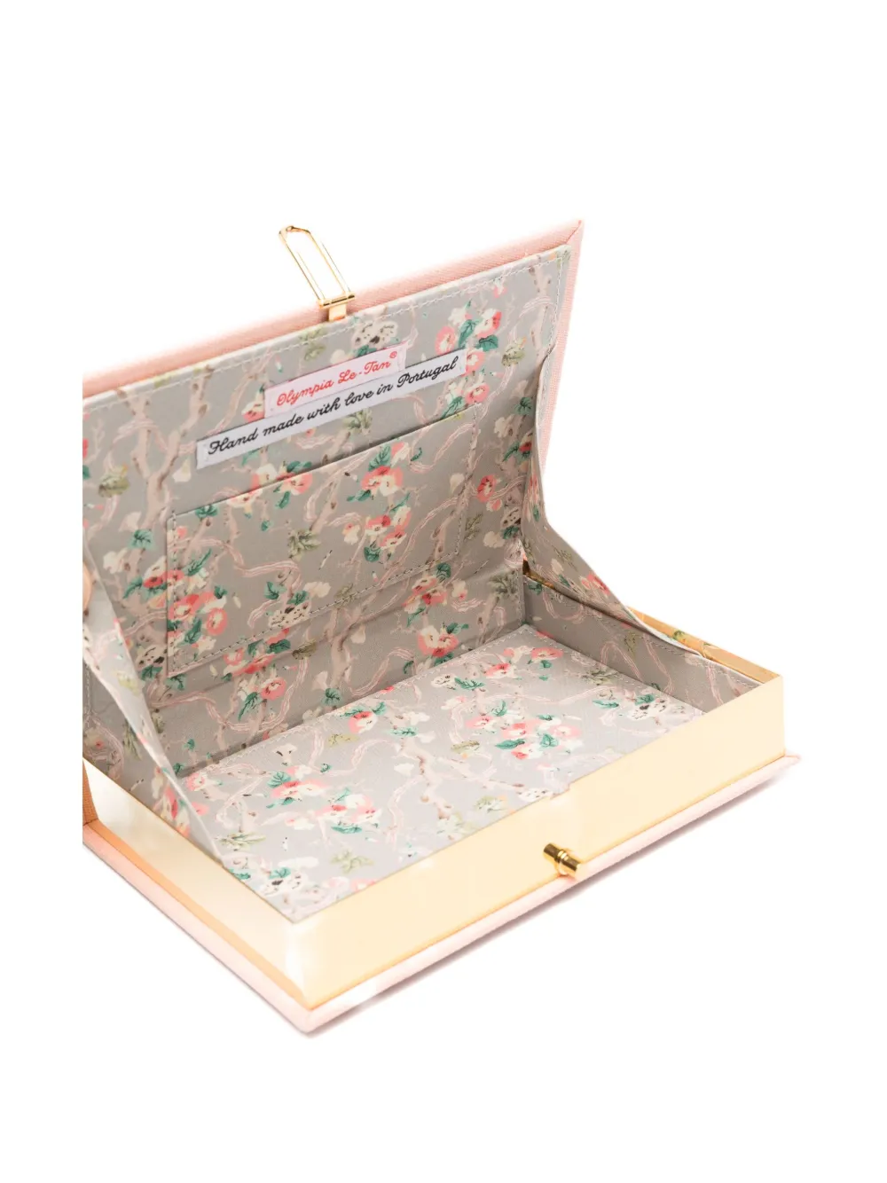 Olympia Le-tan Ski Chic Clutch In Pink