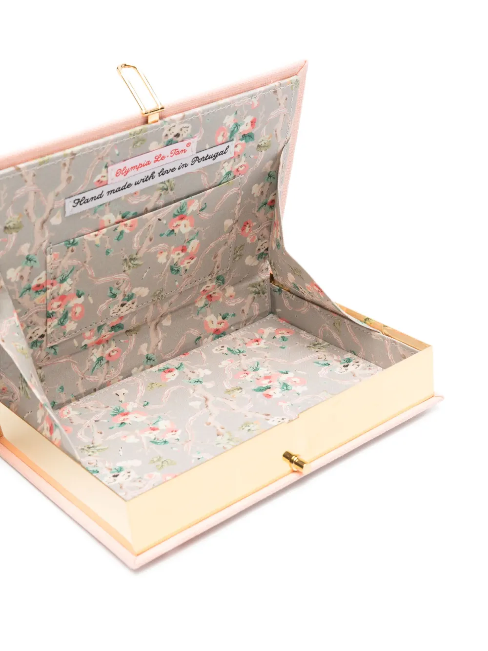 Olympia Le-Tan Ski Chic clutch Roze