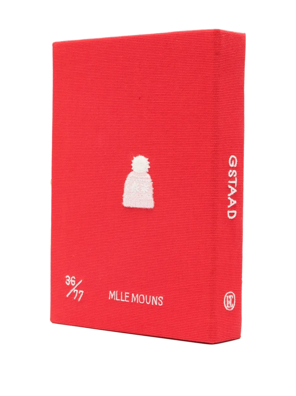 Olympia Le-tan X Mlle Mouns Ski In Gstaad Clutch In Multi