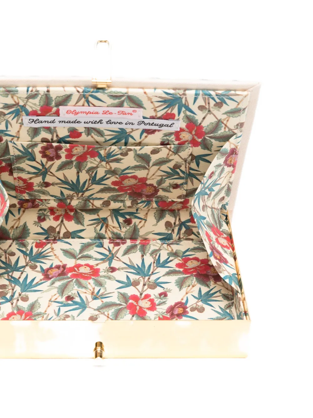 Olympia Le-tan Fondue Fromage Clutch In Brown