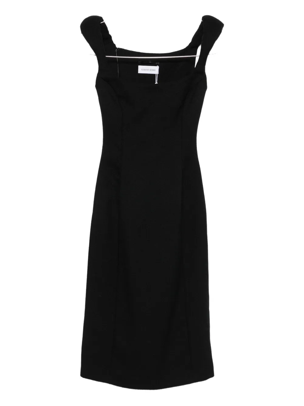 virgin wool sleeveless dress
