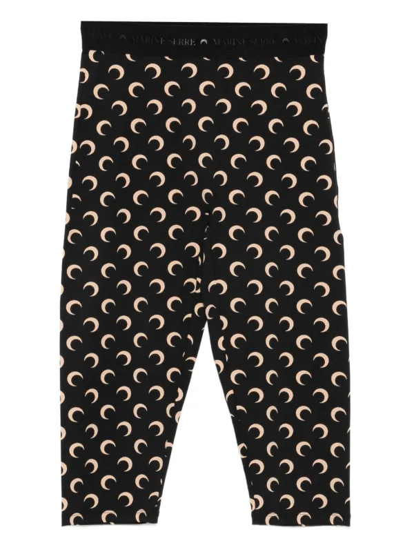 Marine Serre Crescent Moon パンツ | ブラック | FARFETCH JP