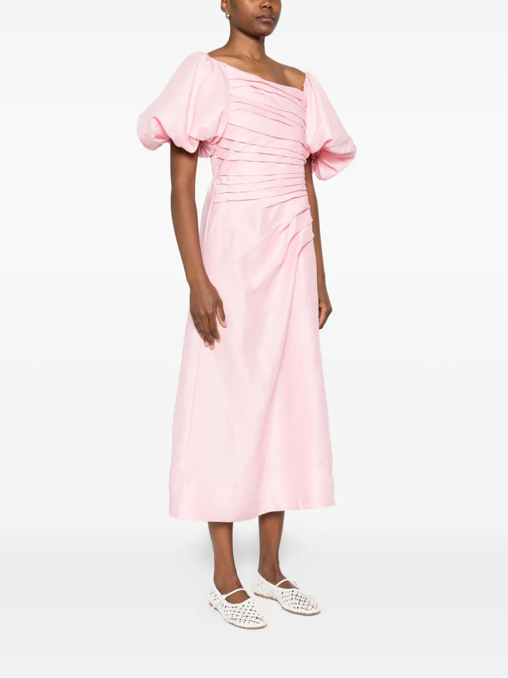 Aje Cadence jurk Roze