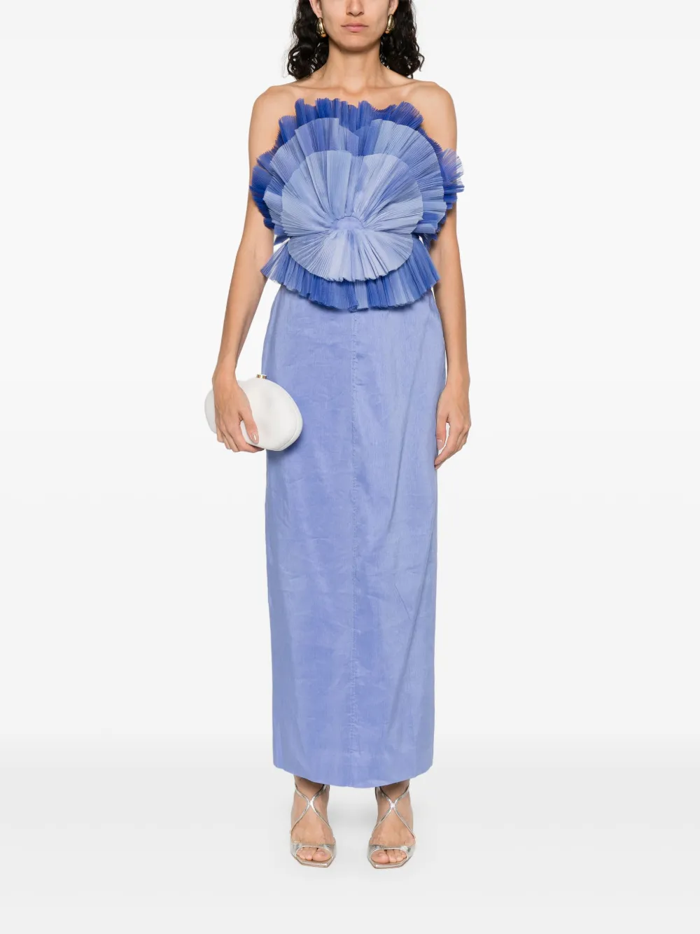 Aje Kira midi dress - Blauw