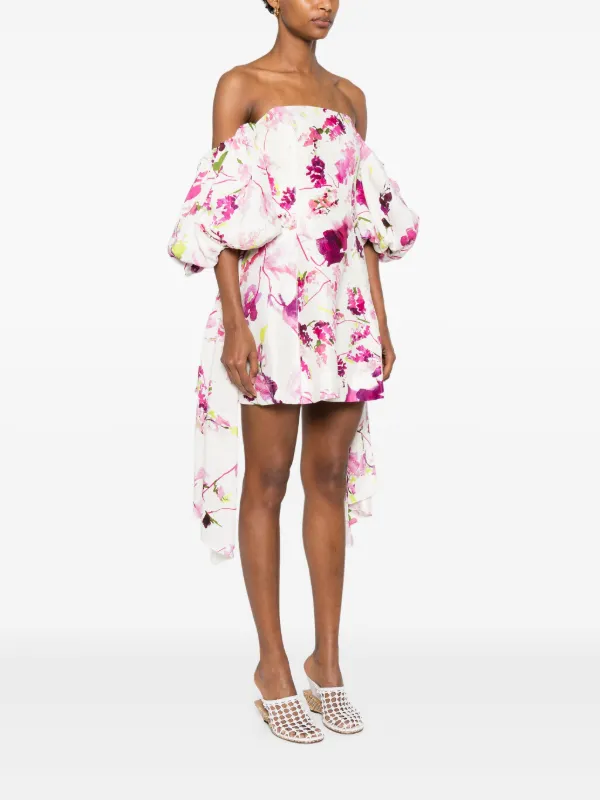 【Aje.】Incarnation Mini Dress Aje Incarnation Mini Dress | White | FARFETCH