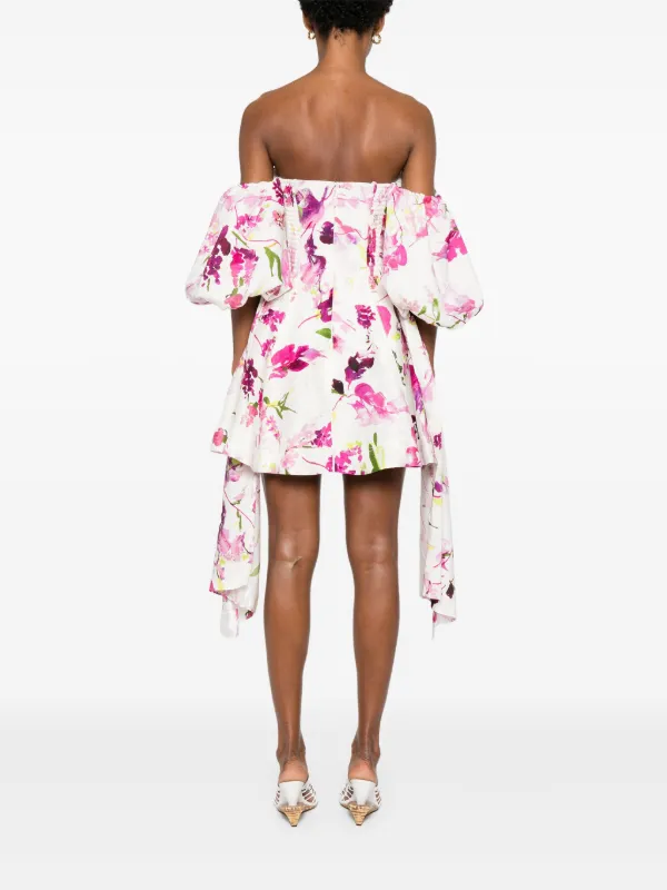 Aje Incarnation Mini Dress | White | FARFETCH OM