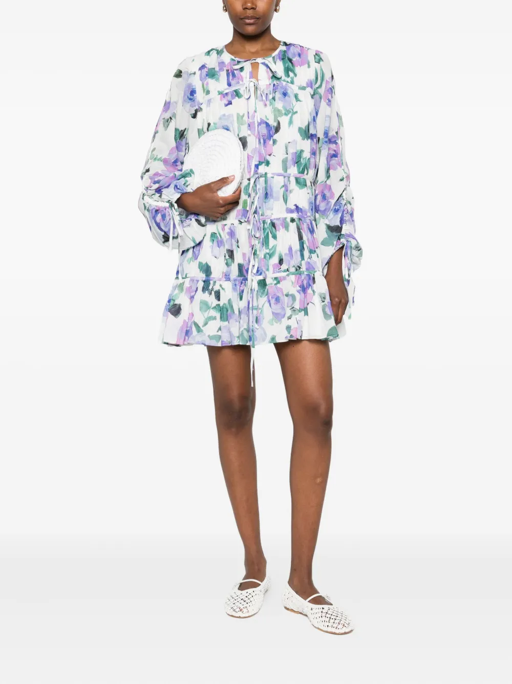 Aje clover-print mini dress | Day Dresses | Image 2