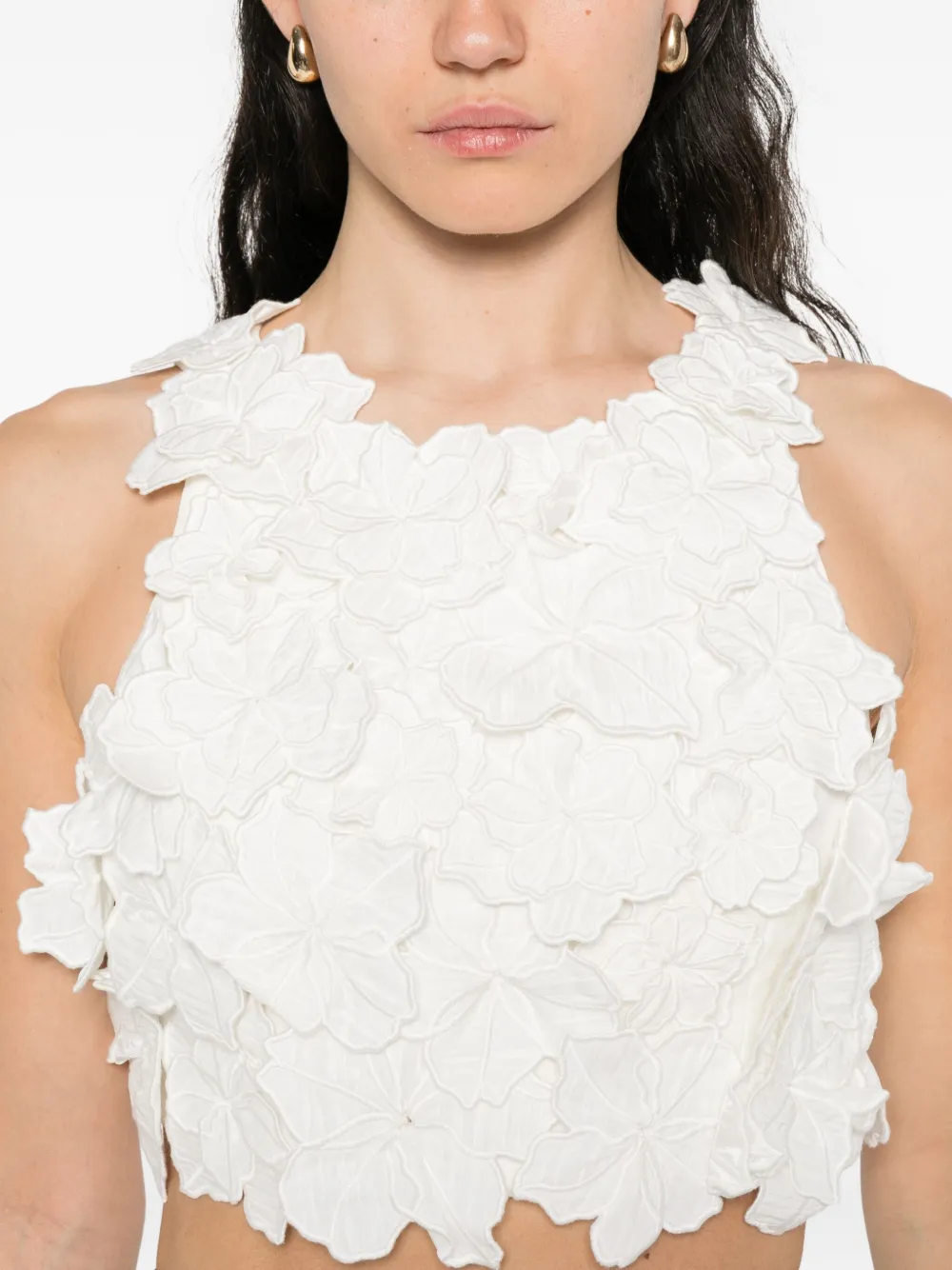 Aje Splendour top Wit