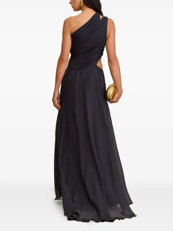 Cult Gaia Zan one-shoulder cut-out Gown | Blue | FARFETCH