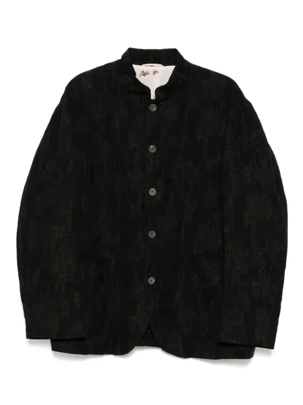 calmlence ブレザー　ジャケット CALMLENCE シングルジャケット | ブラック | FARFETCH JP