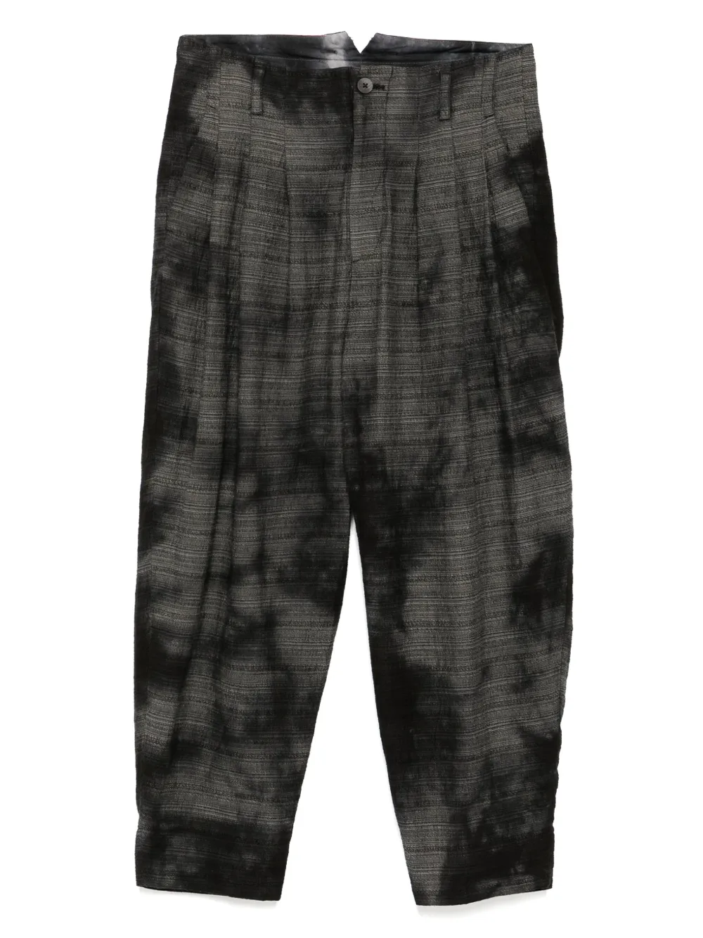 CALMLENCE pantalones tapered con pinzas triples | gris | Image 1