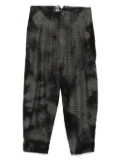 CALMLENCE triple pleated tapered trousers - Grey