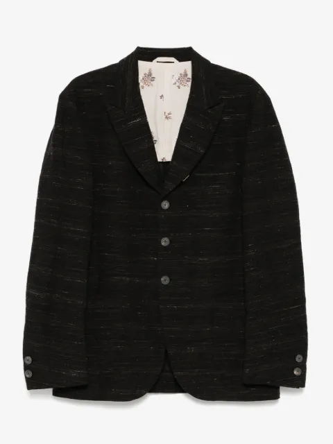 CALMLENCE peaked lapel sack blazer