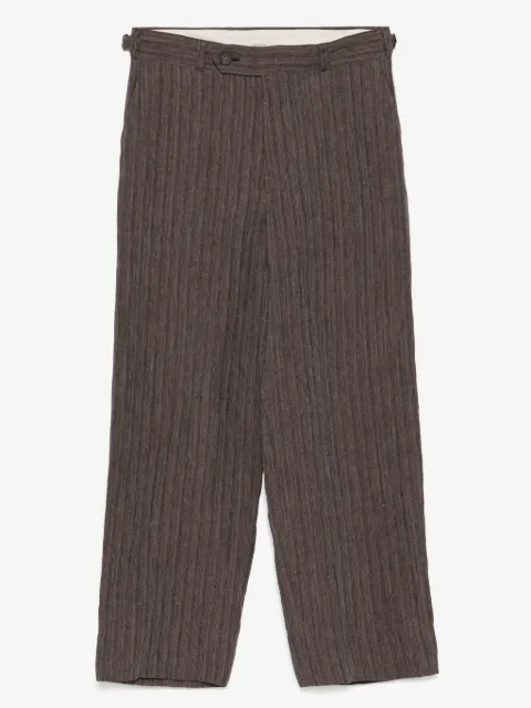 CALMLENCE no pleated wide-leg trousers