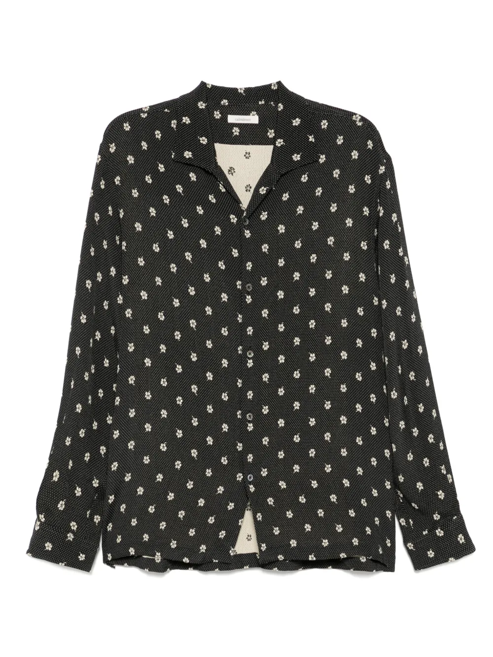 CALMLENCE chemise à col ouvert | noir | Image 1