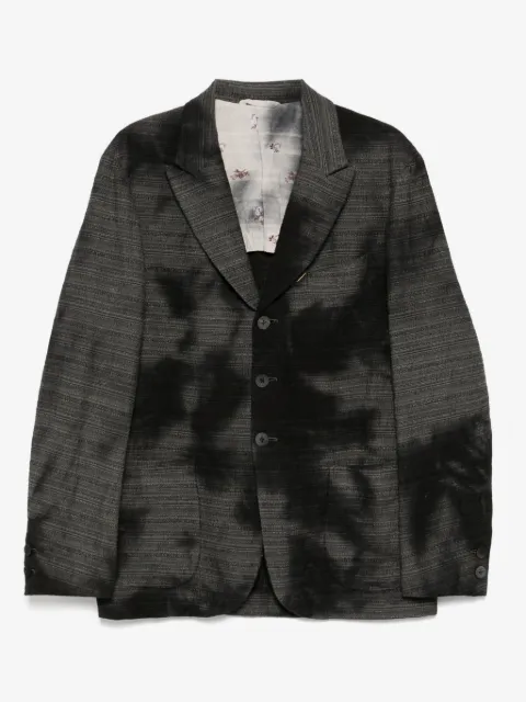 CALMLENCE peaked lapel sack blazer