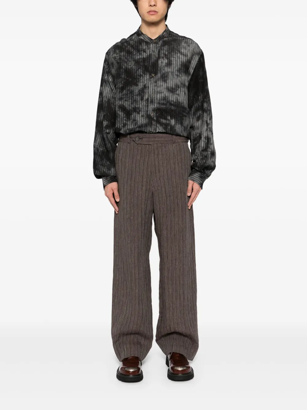CALMLENCE camisa con rayas estampadas | Image 2