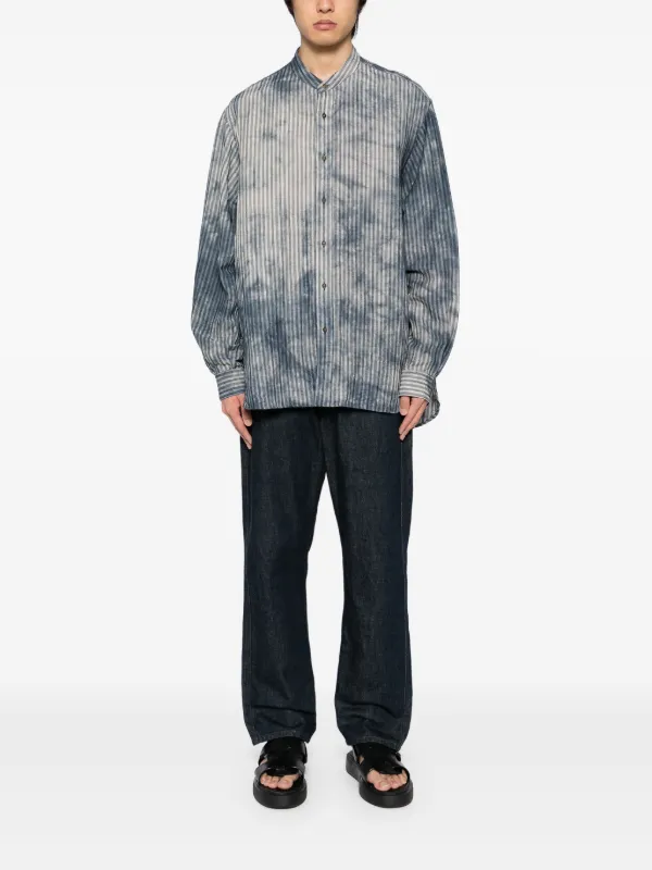 CALMLENCE ストライプ シャツ | ブルー | FARFETCH JP