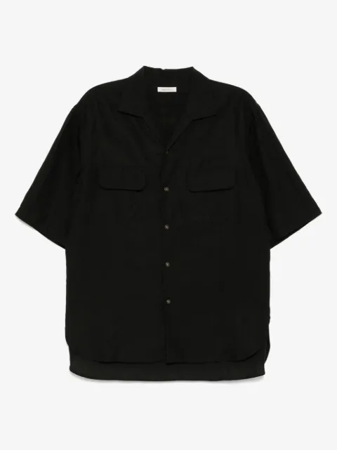 CALMLENCE classic open-collar shirt