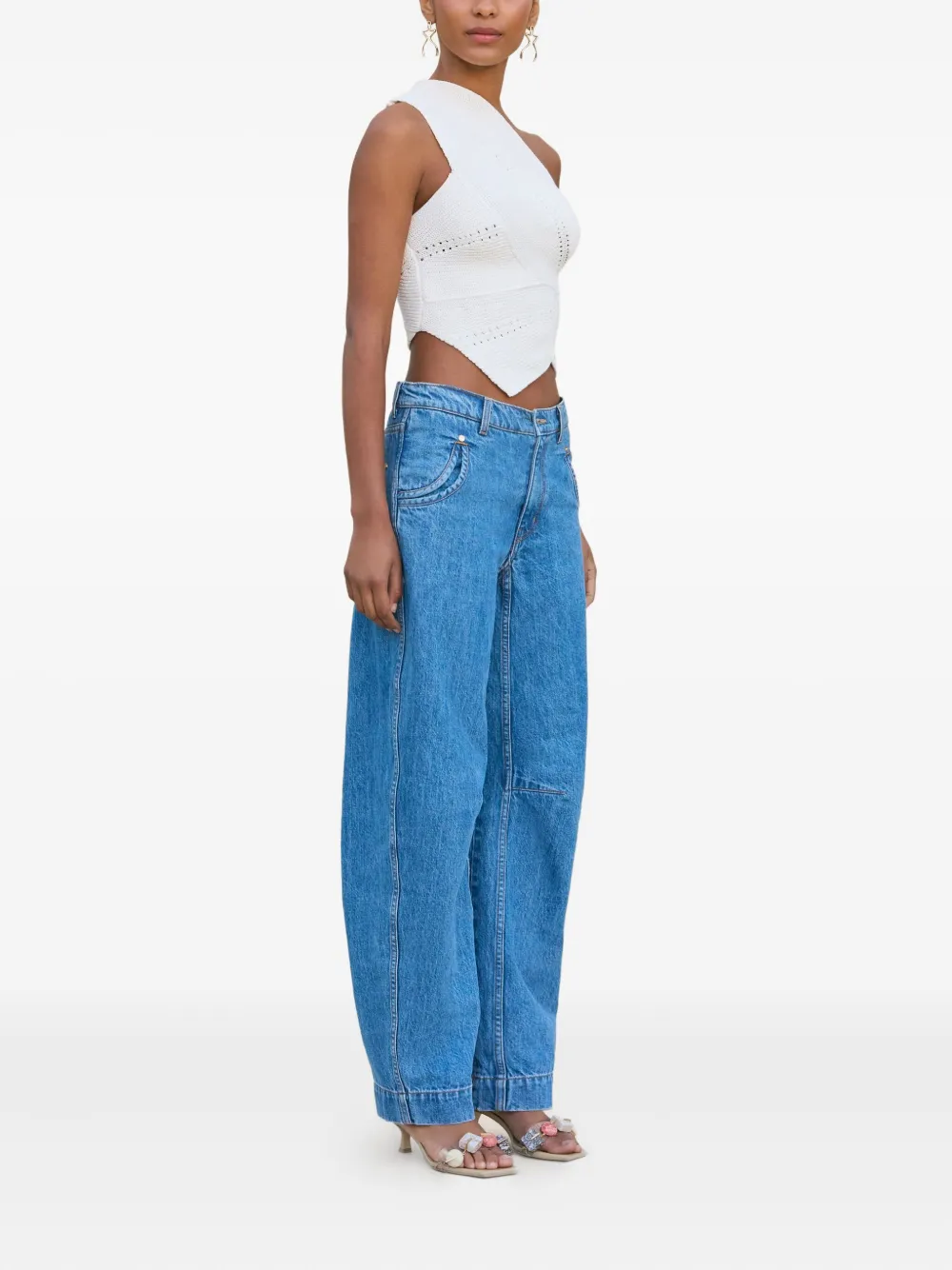 Cult Gaia Deneuve one-shoulder tank top | Vests & Tank Tops | Image 2