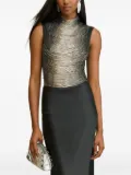Cult Gaia Taraji bead-embellished tank top - Black