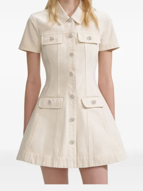 Self-Portrait denim dress