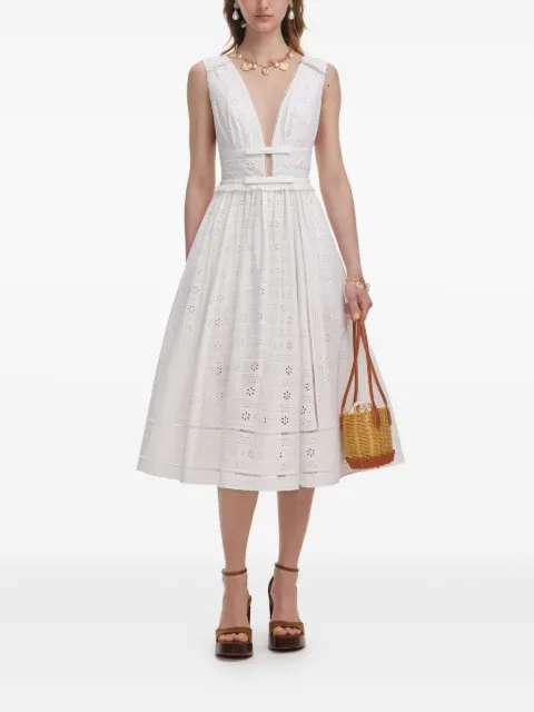 Self-Portrait cotton dress