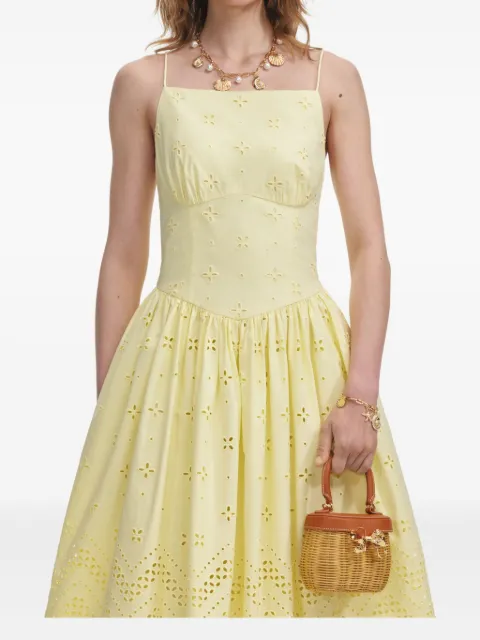Self-Portrait cotton dress