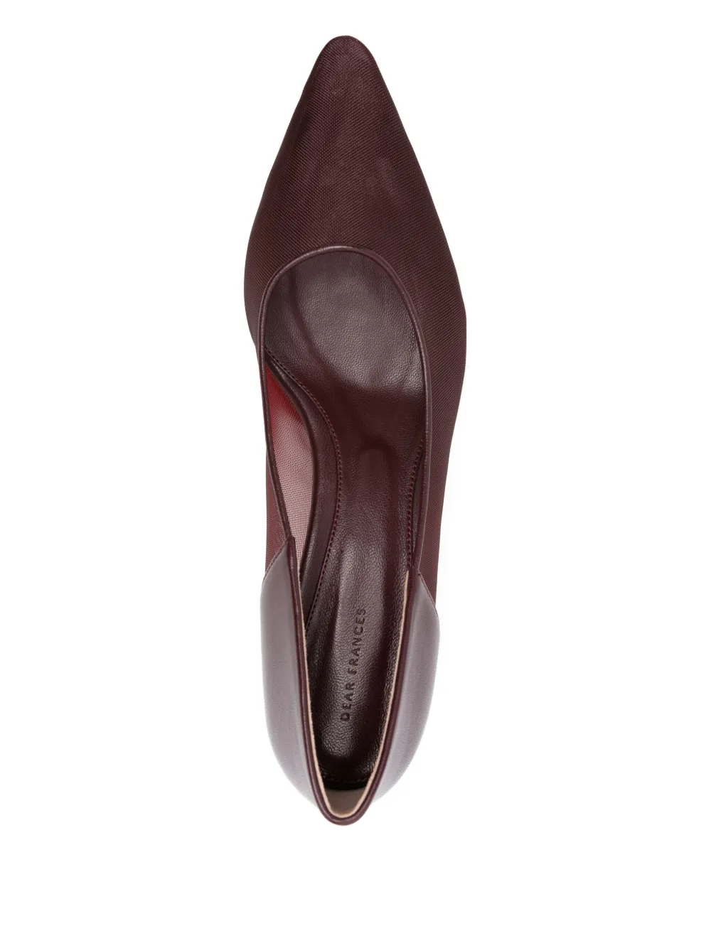 Dear Frances 50mm Topo pumps Red