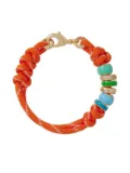Roxanne Assoulin The Happy Cord knotted bracelet - Orange