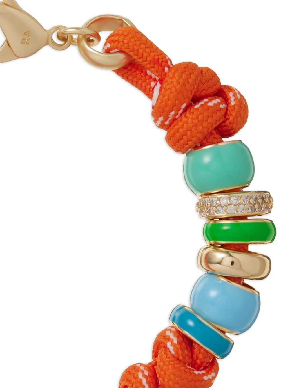 Roxanne Assoulin The Happy Cord knotted bracelet - Oranje